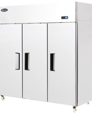 Industrifryseskab   Rustfrit Stål   Døre 950 Liter
