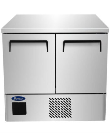 Industrifryseskab   Rustfrit Stål   Låger 140 Liter