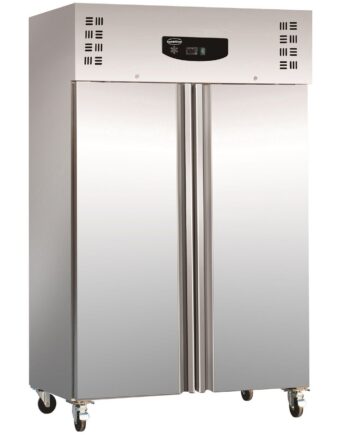 Industrikøleskab Stål 1200 Liter Gn