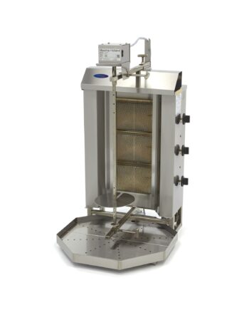 Kebab Grill   Brændere 30 Kg Kød Gas