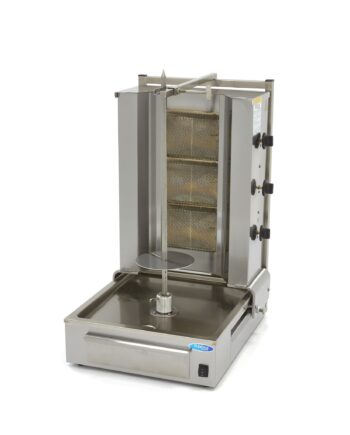 Kebab Grill   Brændere 40 Kg Kød Gas