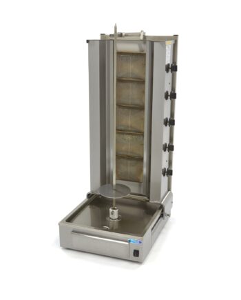 Kebab Grill   Brændere 100 Kg Kød Gas