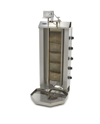 Kebab Grill Gas   Brændere 80 Kg Kød