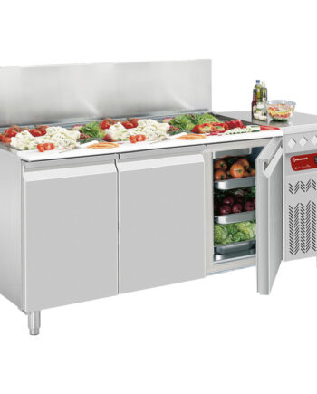 Kølebord    Døre Gn      405 Liters Kølestruktur