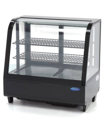 Kølemontre 100l 68cm Sort Bagskydedør