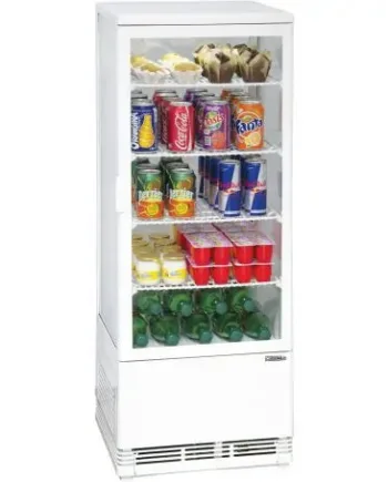 Kølemontre 98 Liter Hvid