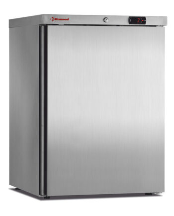 Køleskab  150 Liter  Rustfrit Stål