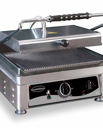 Kontaktgrill   Klemgrill Rillet Overflade 410   500 Mm