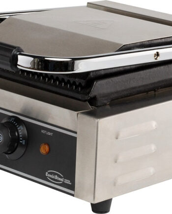 Kontaktgrill   Klemgrill Rillet Overflade 320   410 Mm