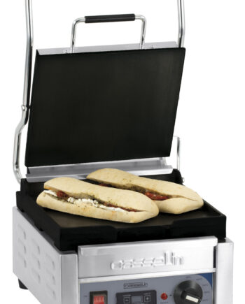 Kontaktgrill Premium Lille Glat Glat Med Timer