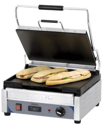 Kontaktgrill Premium Stor Glat Glat Med Timer
