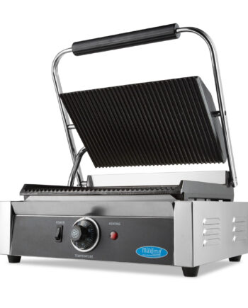 Kontaktgrill Rillet Enkelt Grillplade 33 5cm