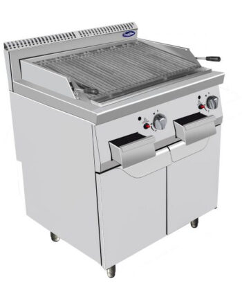 Lavasten Grill Gas Manuel Højdejustering 800   700 Mm