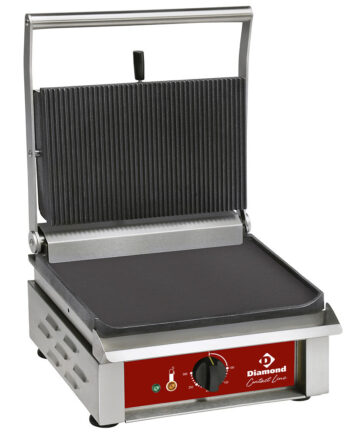 Medium Kontaktgrill  Emaljerede Plader