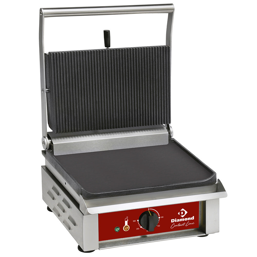 Medium Kontaktgrill Emaljerede Plader