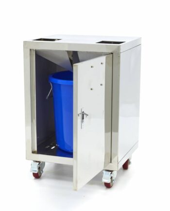 Orange Juicer Trolley Kompakt Inkl Affaldsspand På Hjul