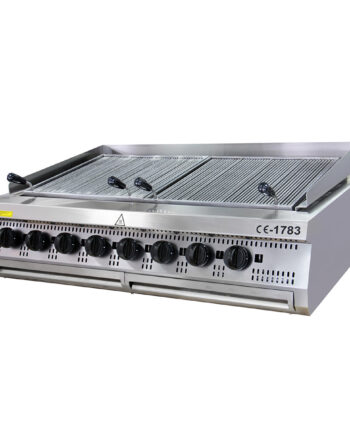 Premium Chargrill   Zoner Tredobbelt Enhed 90 Cm Dyb Gas