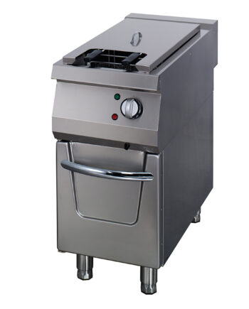 Premium Friture     22l Enkelt Enhed 90 Cm Dyb Med Aftapningshane Elektrisk 18 Kw