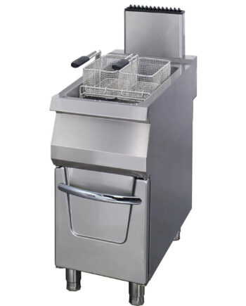 Premium Friture     22l Enkelt Enhed 90 Cm Dyb Med Aftapningshane Gas
