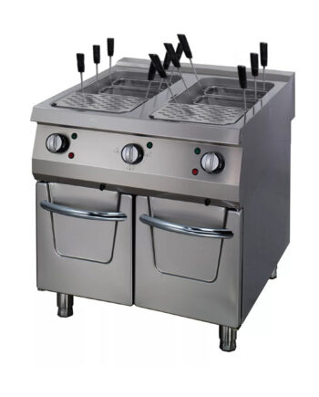 Premium Pasta Komfur Dobbelt Enhed 90cm Dyb Elektrisk 400v