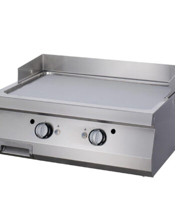 Premium Stegeplade Glat Dobbelt Enhed 90 Cm Dyb Elektrisk