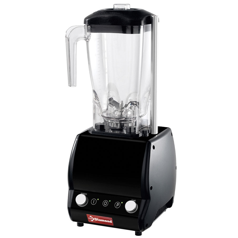 Professionel Blender Firkantet Glas Liter Med Timer Hastighedsvariator