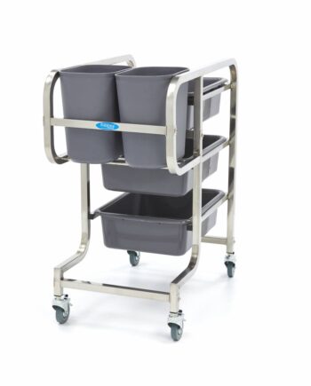 Rengøringsvogn Inkl   Beholdere