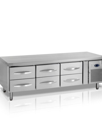 Rustfri Lavt Kølebord Gn1  -uc5360
