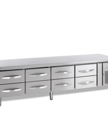 Rustfri Lavt Kølebord Gn1  -uc5480