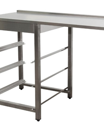 Saro Afløbsbord Til Opvaskemaskine Højre Side  1200mm