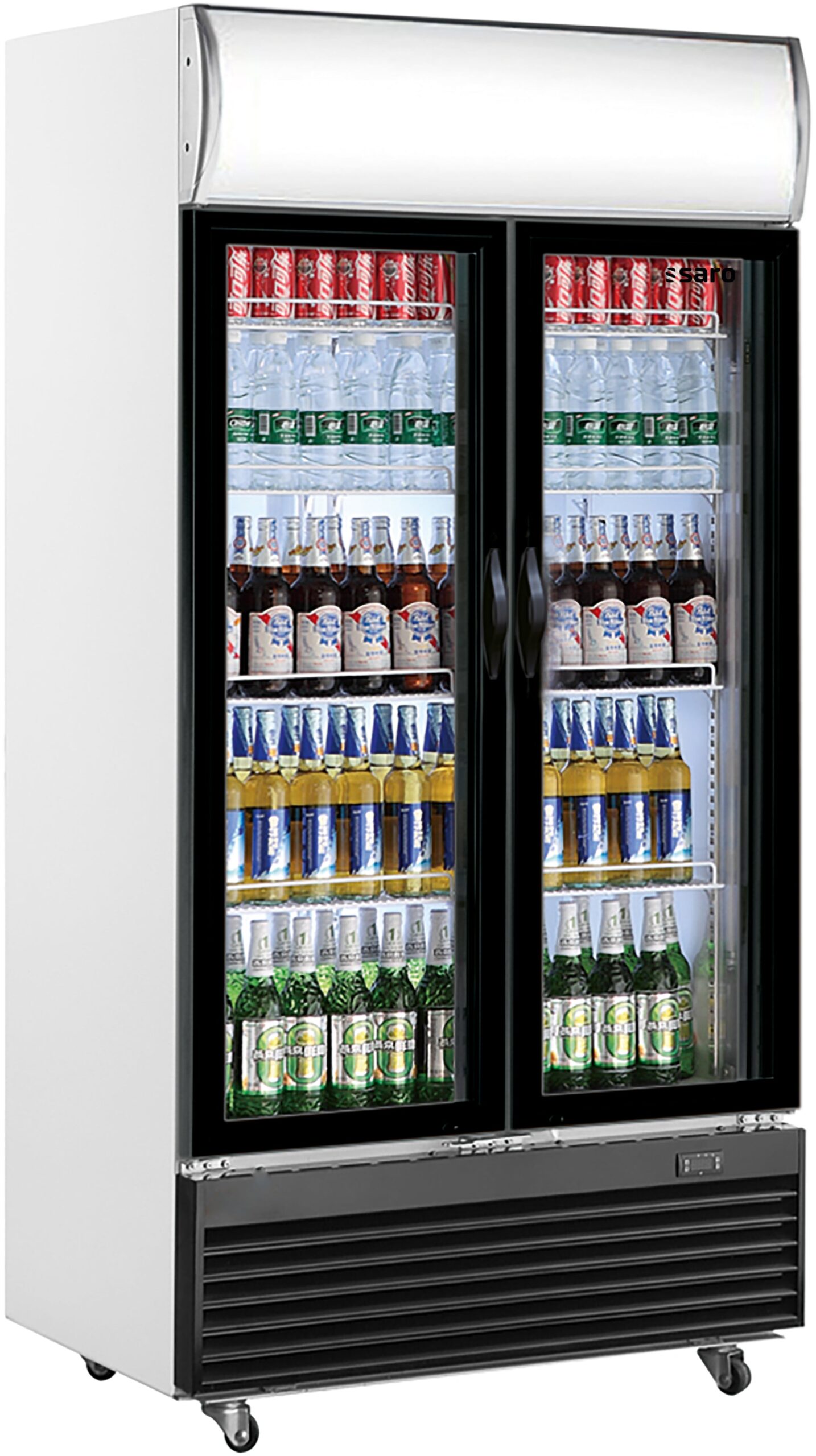 Saro Displaykøleskab Med Baldakin Døre Model Gtk 800 800 Liter