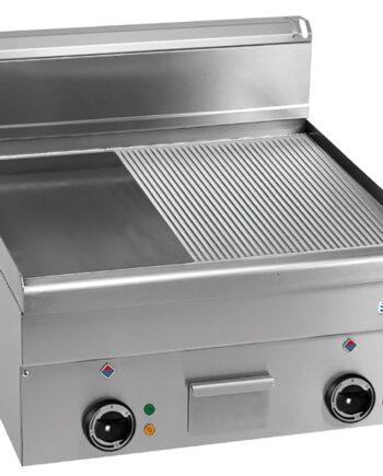 Saro Elektrisk Stegeplade      Glat     Ribbet 600x600 Model Eft66lr