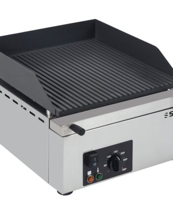 Saro Elektriskstegeplade 390   400 Mm  Rillet  Model Gpk 410