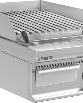 Saro Gas Lavastengrill Bord Model E7 Bs1bb