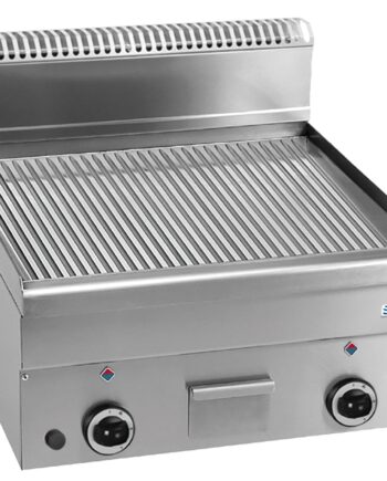 Saro Gasgrillplade Rillet Stegeplade 600x600 Model Gft66r