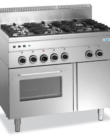 Saro Gaskomfur   Ovn   Grill   Brænder 600 Line Model G6sfa6
