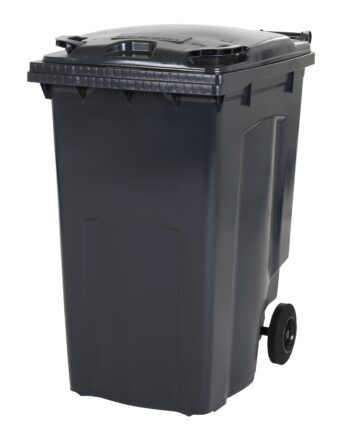 Saro   Hjul Stor Affaldsbeholder Model Mgb 240   Grå