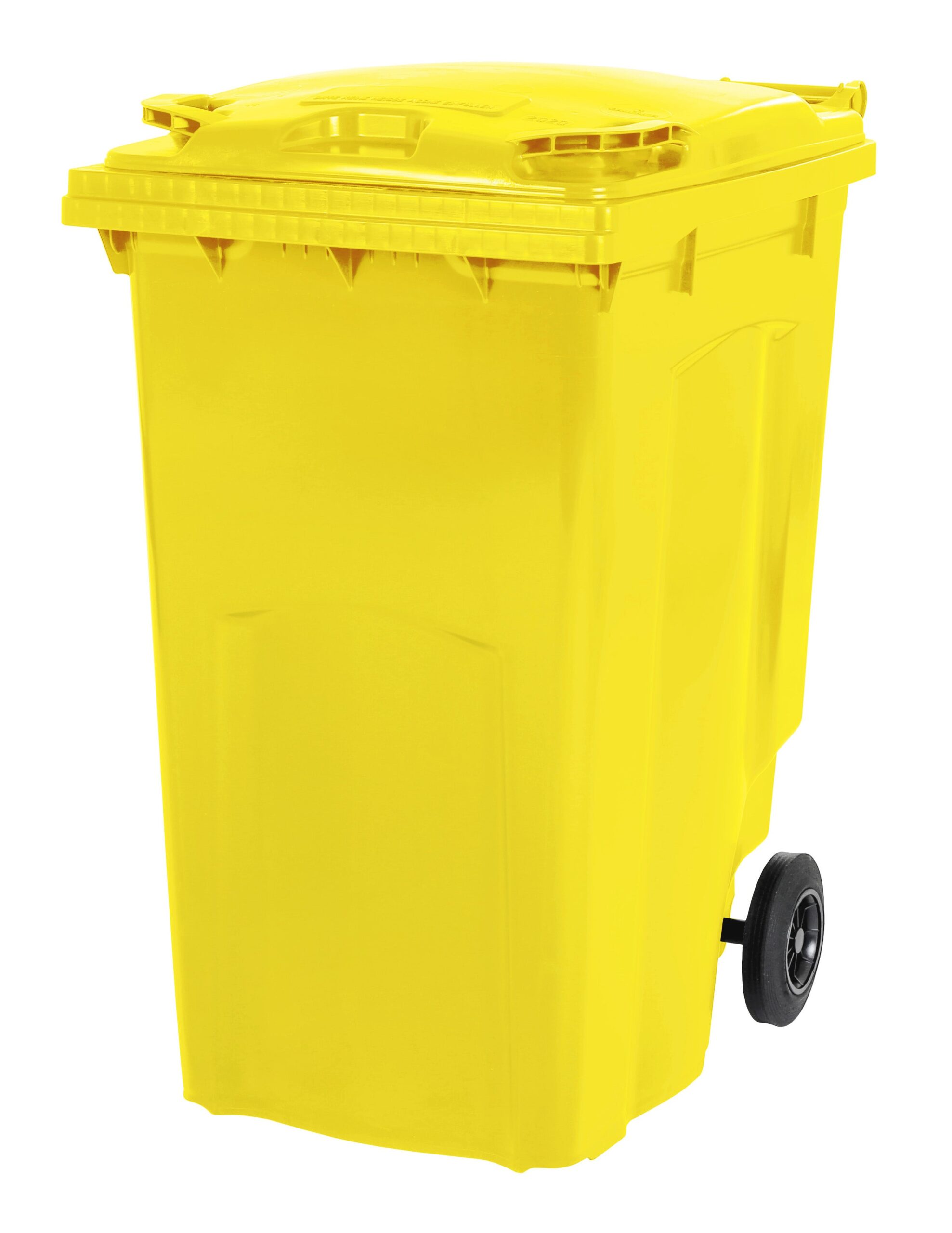 Saro Hjul Stor Affaldsbeholder Model Mgb 240 Ge Gul