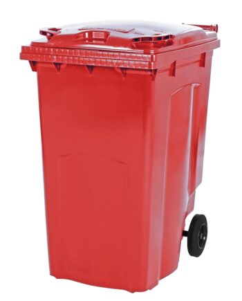 Saro   Hjul Stor Affaldsbeholder Model Mgb 240 Ro Rød