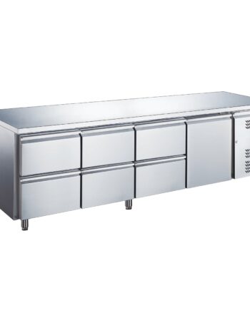 Saro Kølebord Med   Låge Og 3x 2e Skuffesæt  Model Egn 4160 Tn
