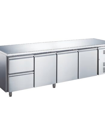 Saro Kølebord Med   Låger Og 1x   Skuffesæt  Model Egn 4110 Tn
