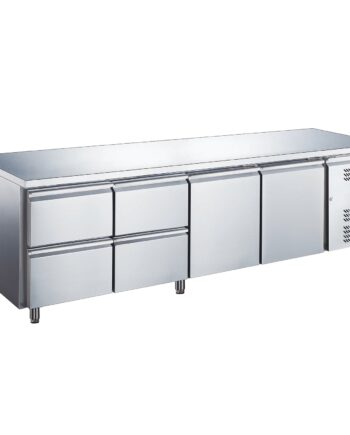 Saro Kølebord Med   Låger Og 2x   Skuffesæt  Model Egn 4140 Tn