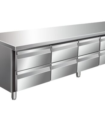 Saro Kølebord Under Bord  4x2 Skuffer Ugn 4180 Tn