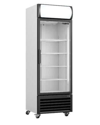 Saro Køleskab Professionelt Med Glasdør   Baldakin 370 Liter Model Gtk 370