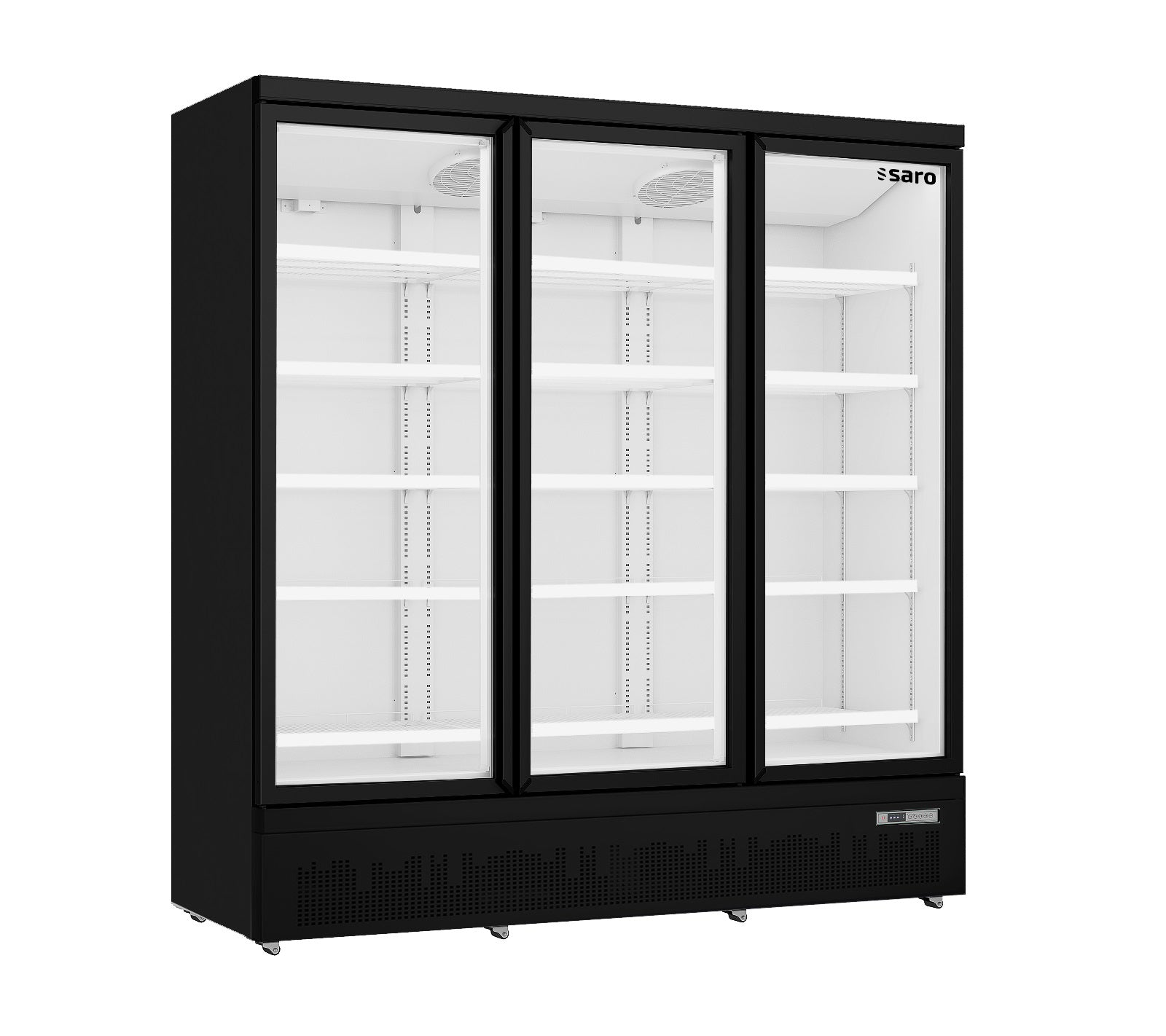 Saro Køleskab Professionelt Med Glaslåger Model 1664 Liter Gtk 1530 Pro