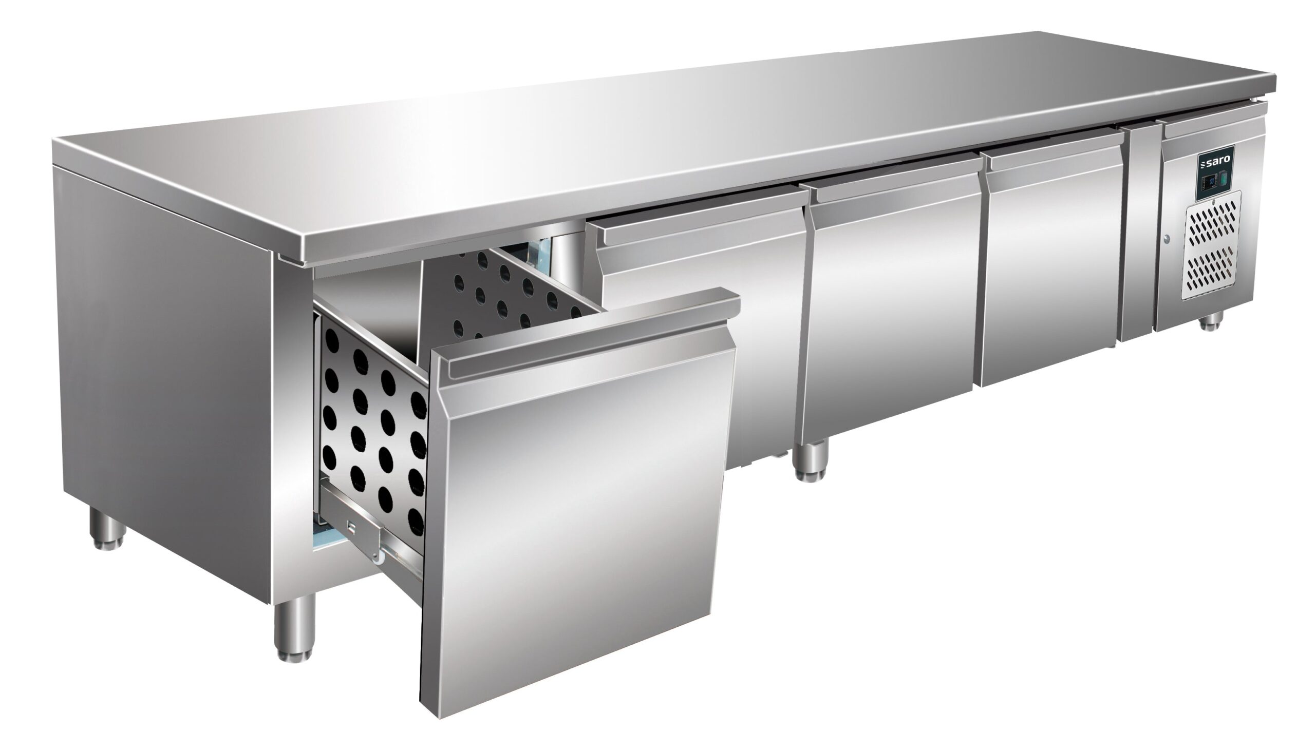 Saro Køleunderbord Med Skuffer Model Ugn 4100 Tn-4s