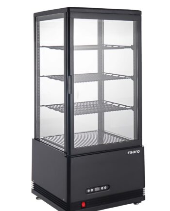 Saro Kølevitrine Sc 70 Av  Sort