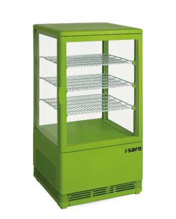 Saro Mini Køle Vitrine Ventileret Køling Model Sc 70 Grøn