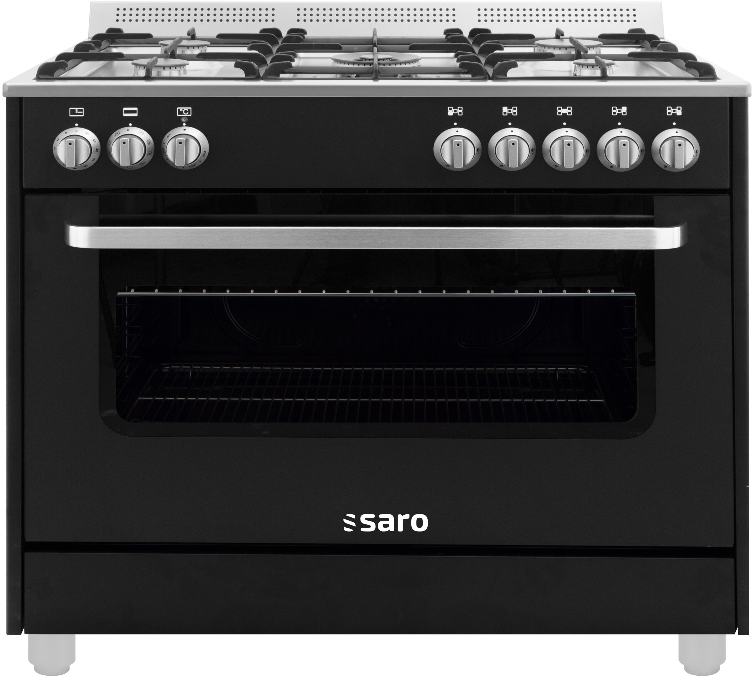 Saro Multifunktionskomfur Gas El Model Ts95c61lne Sort
