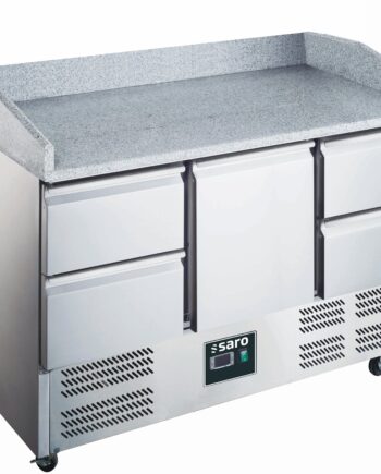 Saro Pizzadisk Med   Dør Og   Skuffer Med Glasplade Model Es 903 Pz
